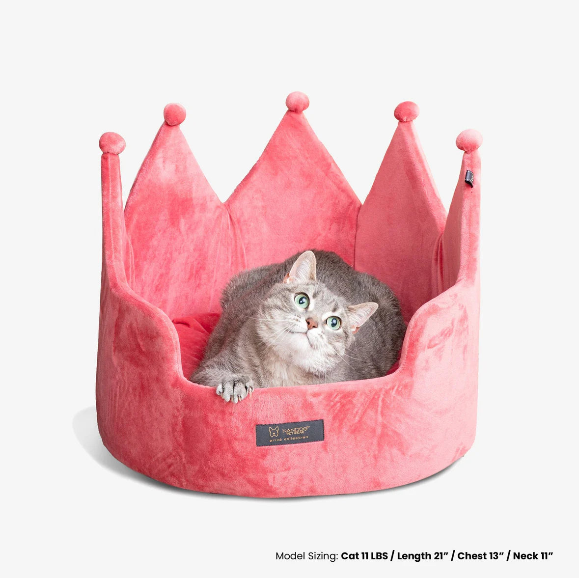 Pet Supplies Nandog Pet Bed Crown Nandog Crown Dog Cat Fun Bed