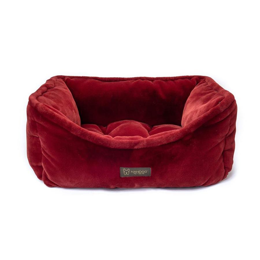 Cloud Reversible Bed (Burgundy)